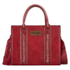 Wrangler Whipstitch Red Crossbody Tote-WG70-8120ERD