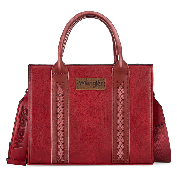 Wrangler Whipstitch Red Crossbody Tote-WG70-8120ERD