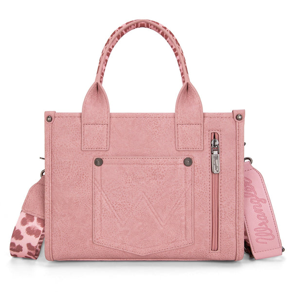 Wrangler Pink Leopard Print Concealed Carry Purse-WG102-8120SPK
