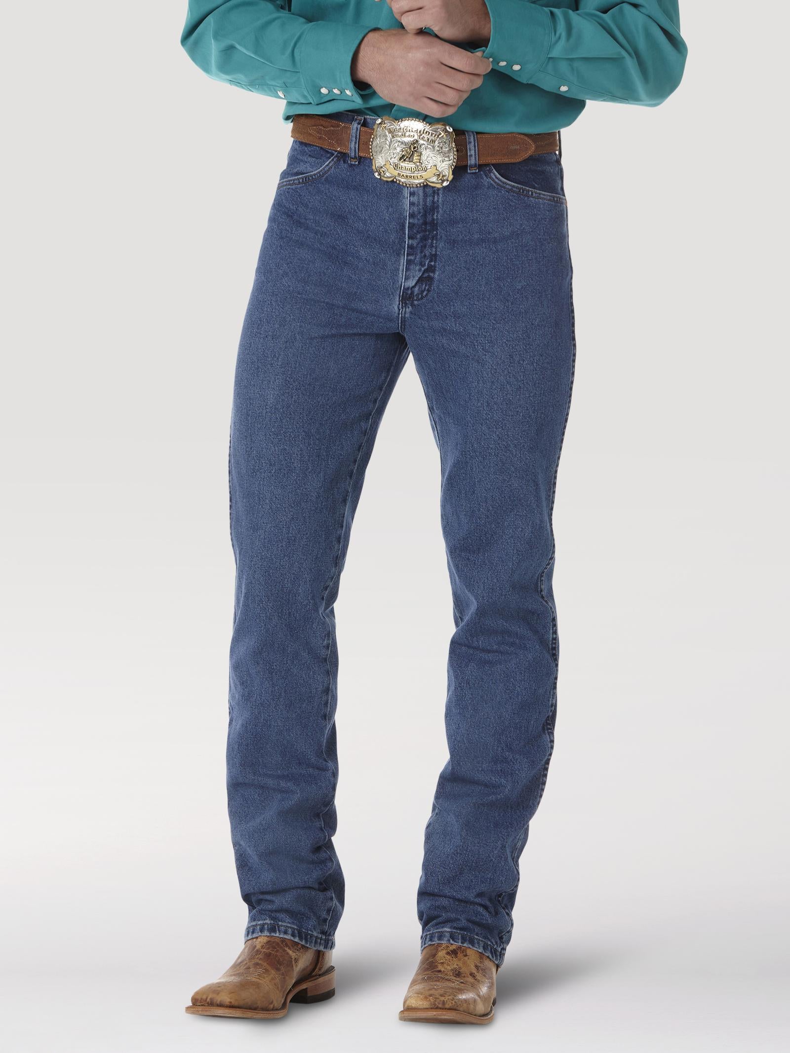 Wrangler Men's Cowboy Cut Slim Fit - Stonewashed - 0936GBK