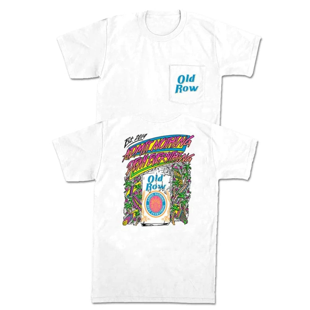 Old Row RETRO CAN SURF SHORT SLEEVE POCKET T-SHIRT WROW2875
