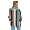 Ladies Wrangler Retro Punchy Brushpopper Pearl Snap - 112367314