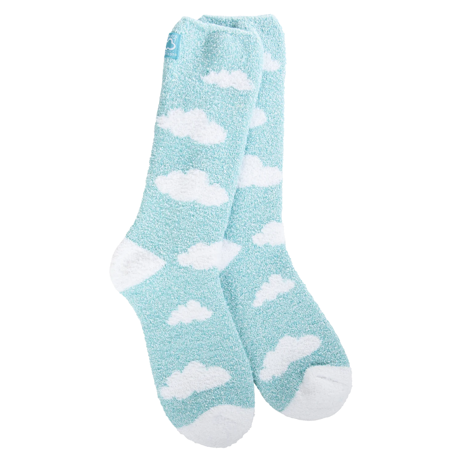 Worlds Softest Socks Cozy Cloud Crew Turquoise 75065