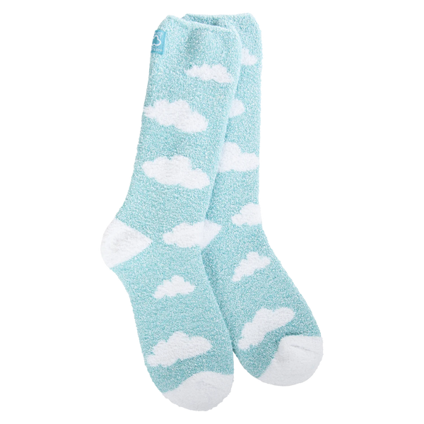 Worlds Softest Socks Cozy Cloud Crew Turquoise 75065