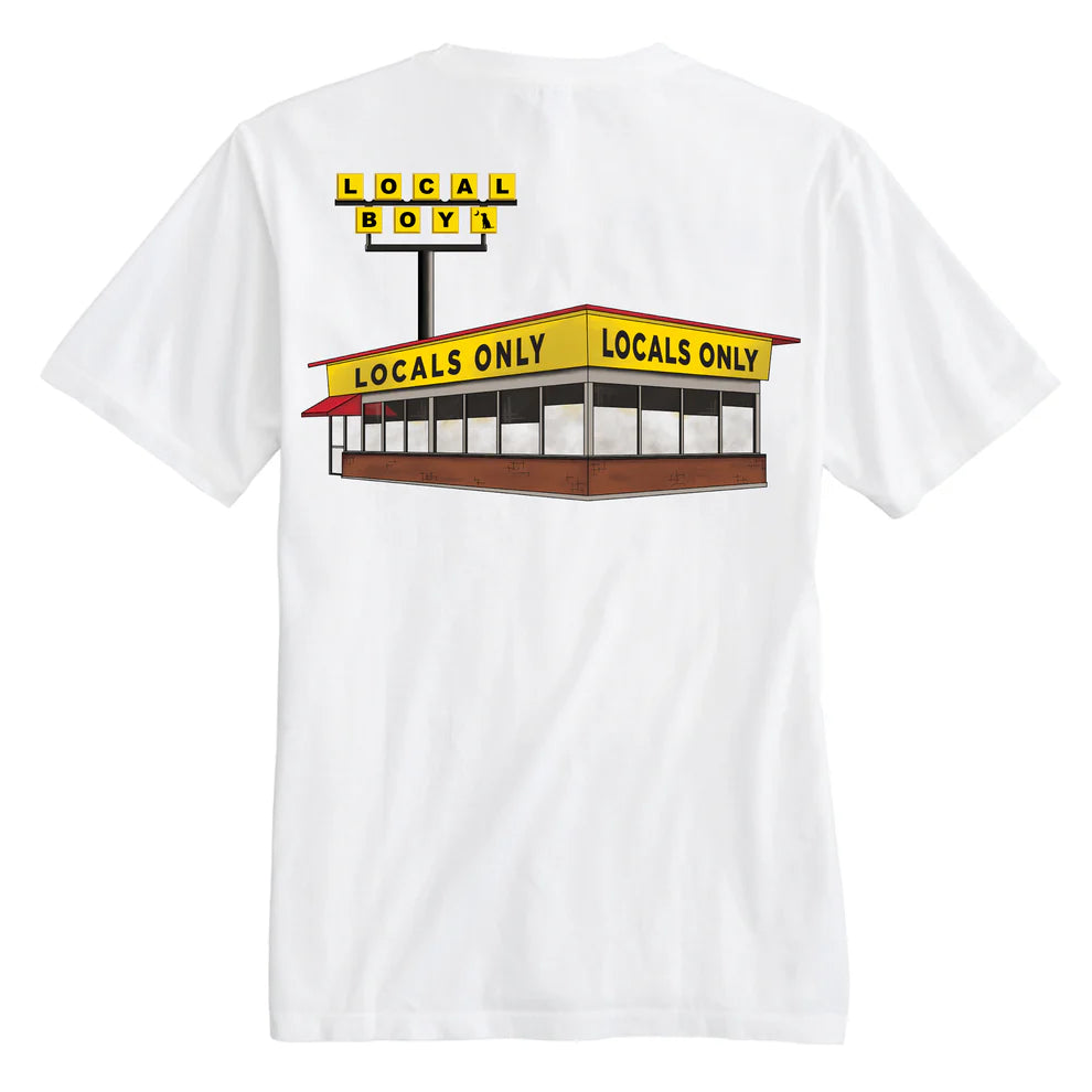 Local Boy Outfitters Waho Tee - White - L1000665-WHT