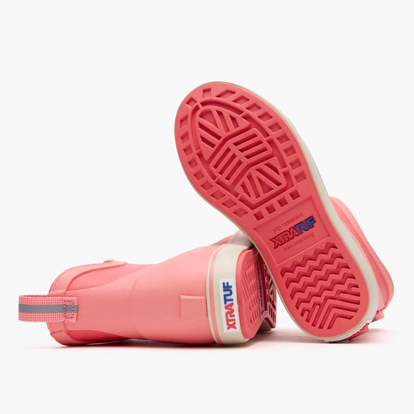 Xtratuf Kids Ankle Deck Boots - Coral - XKAB401C