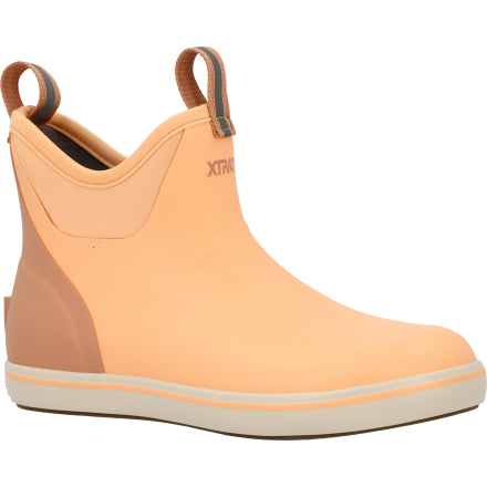 XtraTuf Ladies Peach Fuzz 6in Ankle Deck Boot-XWAB700