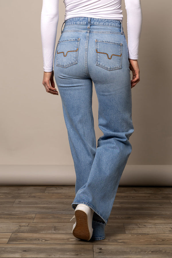 Kimes Ranch Ladies Zoey High Rise Wide Leg Jeans