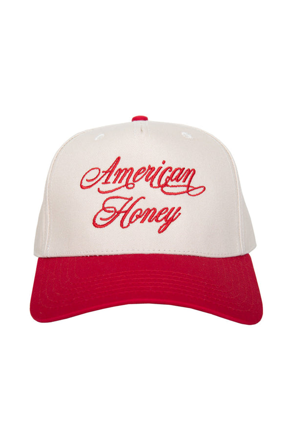 Katydid American Honey Red Vintage Trucker Hat