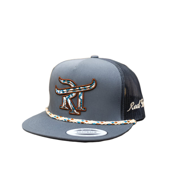 Red Toro Aztec RT Charcoal Rope Hat