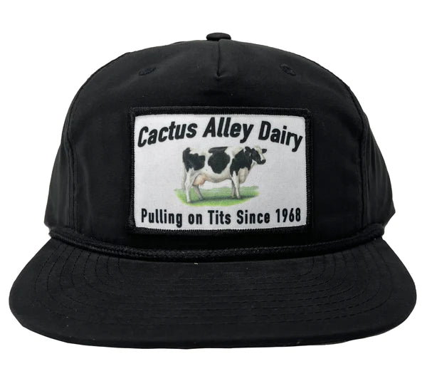 Cactus Alley Diary Black Snapback