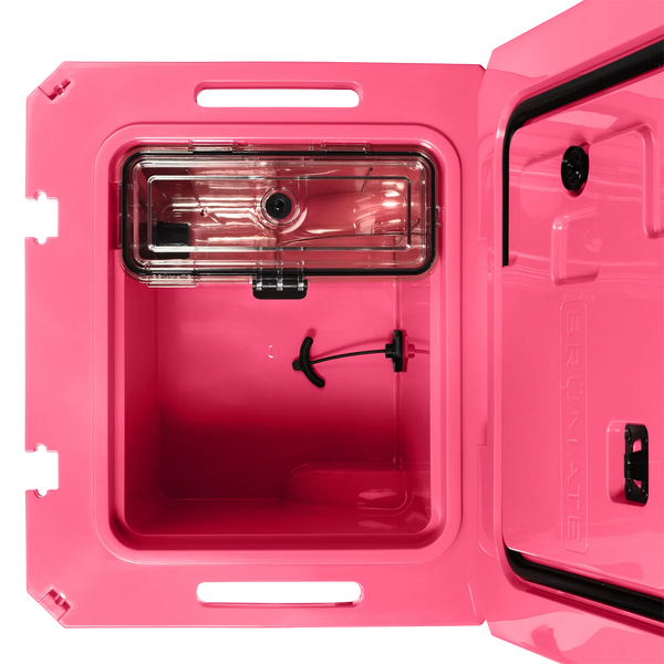 BrüTank 35-Quart Rolling Cooler Neon Pink