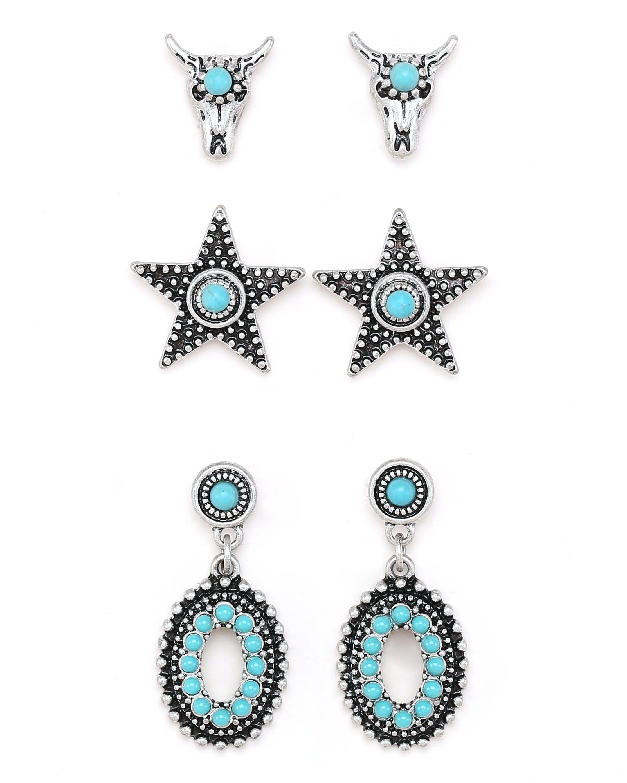 Cowgirl Confetti Nomad Soul Earring Set - CCERR148