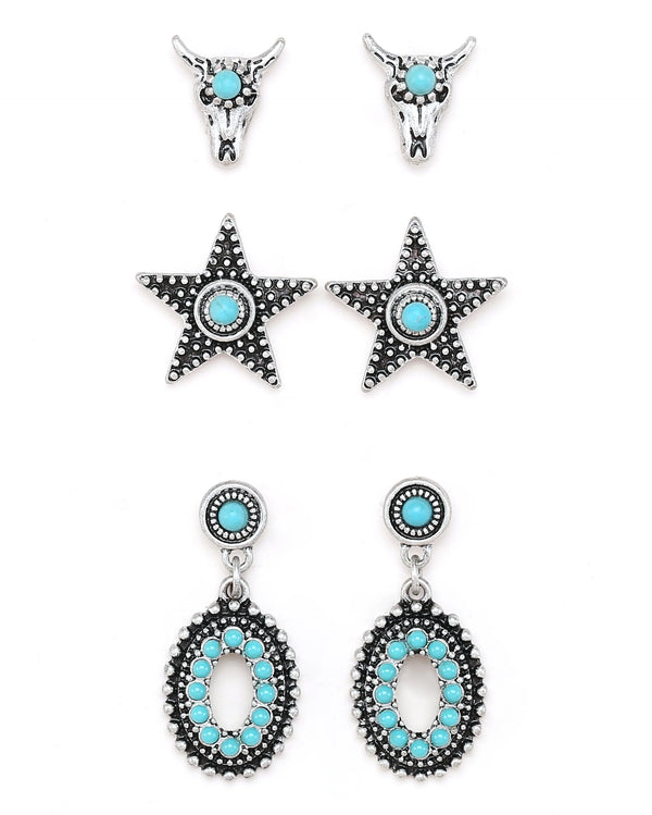 Cowgirl Confetti Nomad Soul Earring Set - CCERR148