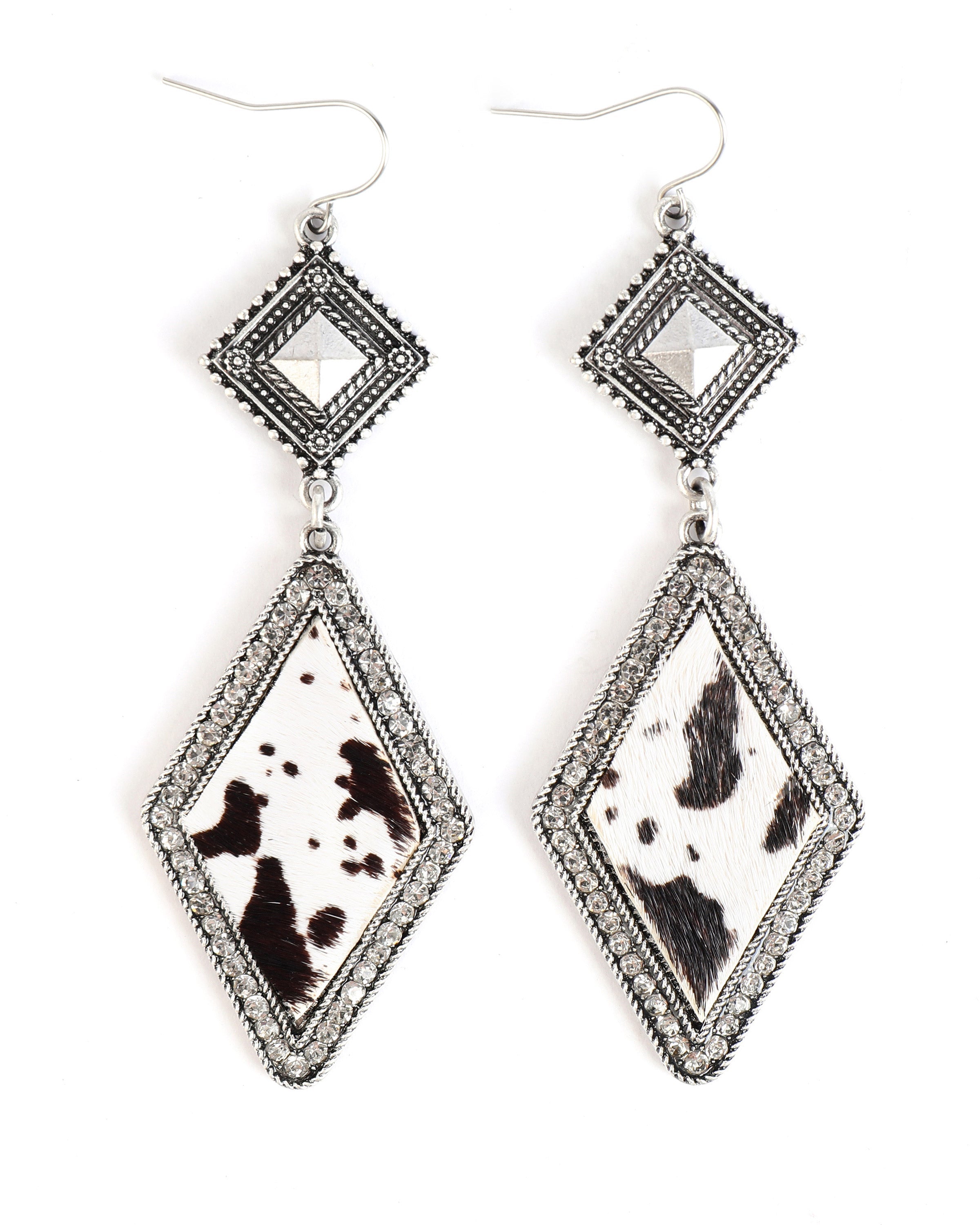Cowgirl Confetti Rhinestone Cowgirl Earrings - CCERR95