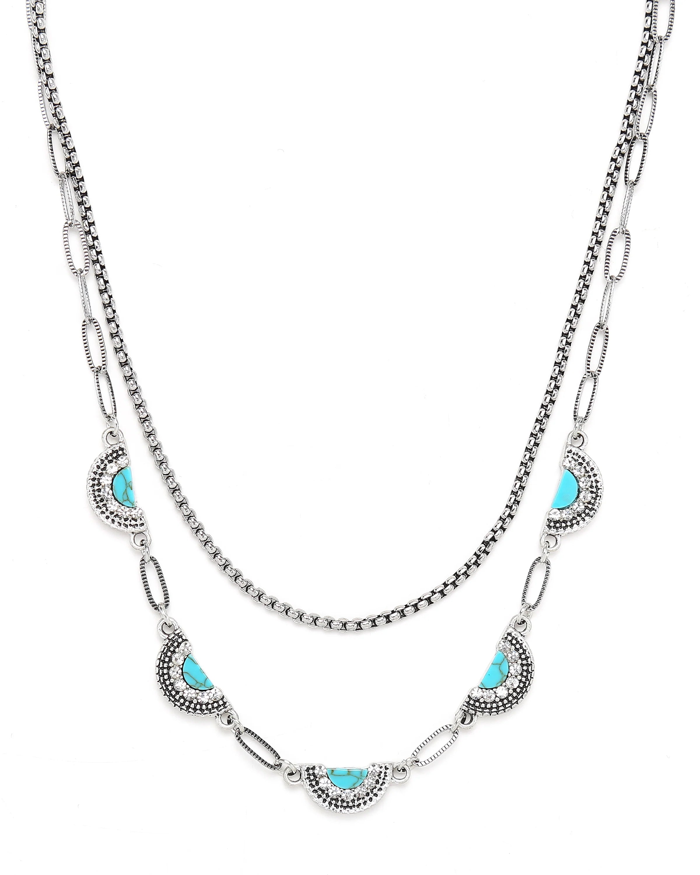 Cowgirl Confetti Santa Fe Spark Necklace -CCNEC144