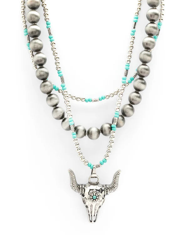 Cowgirl Confetti Turn It Loose Necklace-CCNEC75