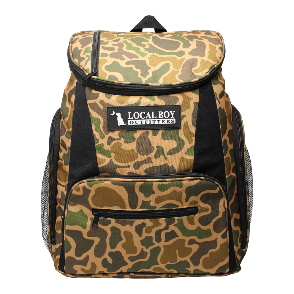 Local Boy Cooler Backpack Old School Camo - L2100235-OSC