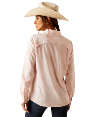 Ariat Ladies VenTEK Long Sleeve Shirt Palms Print 10044954