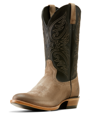 Ariat Men's Bankroll Smokey Roughout Western Boot-10050931