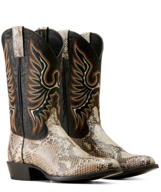 Ariat Men's Slick Cowboy Boot Natural Python 10047082