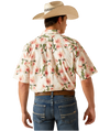 Ariat Men's Theodore Classic Fit Shirt Apricot Blush 10048371