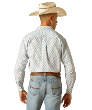 Ariat Men's Kendrick White Fitted Shirt 10048409