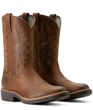 Ariat Men's Ridgeback Round Toe Distressed Tan Boot-10053576