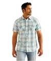 Ariat Mens Harold Egret Retro Fit Shirt-10048576