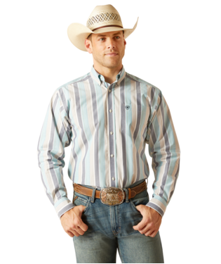 Ariat Men's Blue pro Series Elliot Classic Fit Shirt-10051271