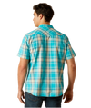 Ariat Men's Peacock Blue Howard Retro Fit Shirt-10051305