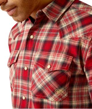 Ariat Men's Herschel Chili Pepper Retro Fit Shirt-10052316