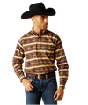 Ariat Men's Stanford Khaki Classic Fit Shirt-10052370