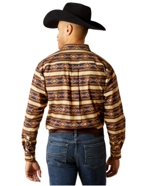Ariat Men's Stanford Khaki Classic Fit Shirt-10052370