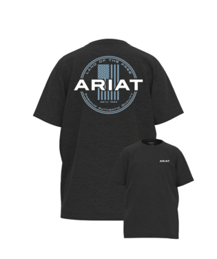 Ariat Youth Charcoal Heather Roundabout Shirt-10051744