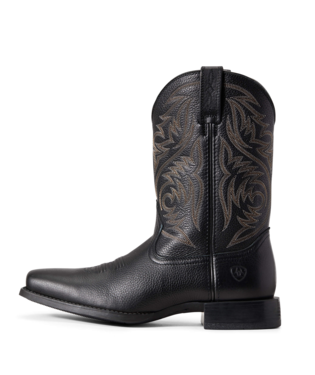 Ariat Men's Sport Herdsman Black Western Boot 15D-10029743