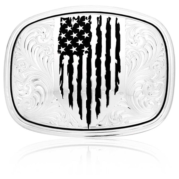 Montana Silversmiths American Made Strength Buckle - AM54910NF
