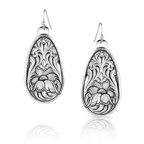Montana Silversmiths Wildflower Impressions Earrings ER5670