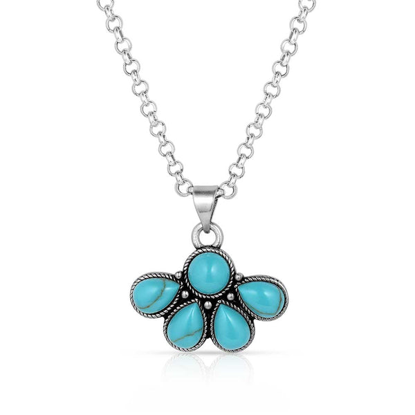 Montana Silversmiths Nature's Wonder Turquoise Necklace NC5820