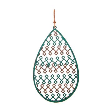 Rain Jewlery Patina Copper Layered Earrings-E3346P