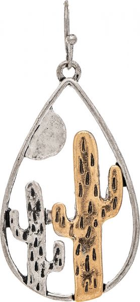 Rain Two Tone Nightfall on the Desert Earrings E4302TT