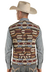 ROCK AND ROLL MENS ARROW SERAPE WOOL VEST-DM98C01464