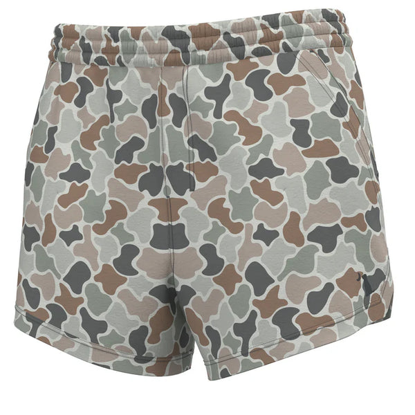 Local Girl Volley Shorts - Forest Camo Flore - L5160001-FCF