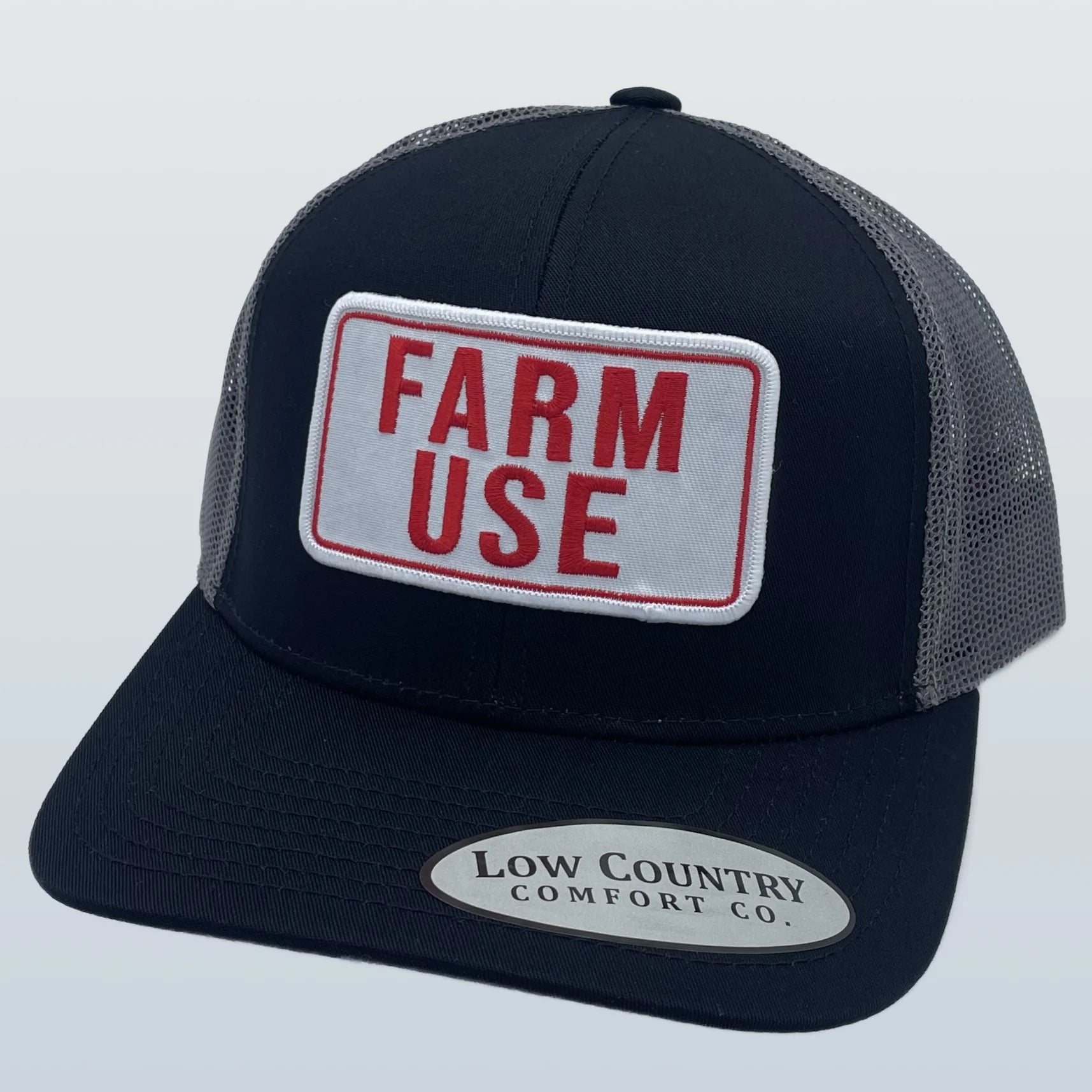 Low Country Farm Use Patch - Black/Charcoal