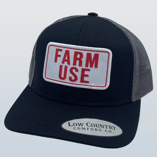 Low Country Farm Use Patch - Black/Charcoal