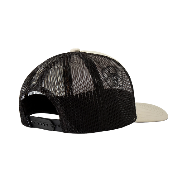 Ariat Men's Shield Logo Khaki & Black Snapback Hat - A3000876243