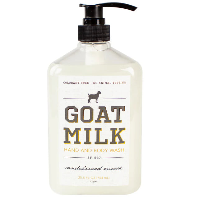 Sandalwood Musk Goat Milk Hand and Body Wash GMS4671