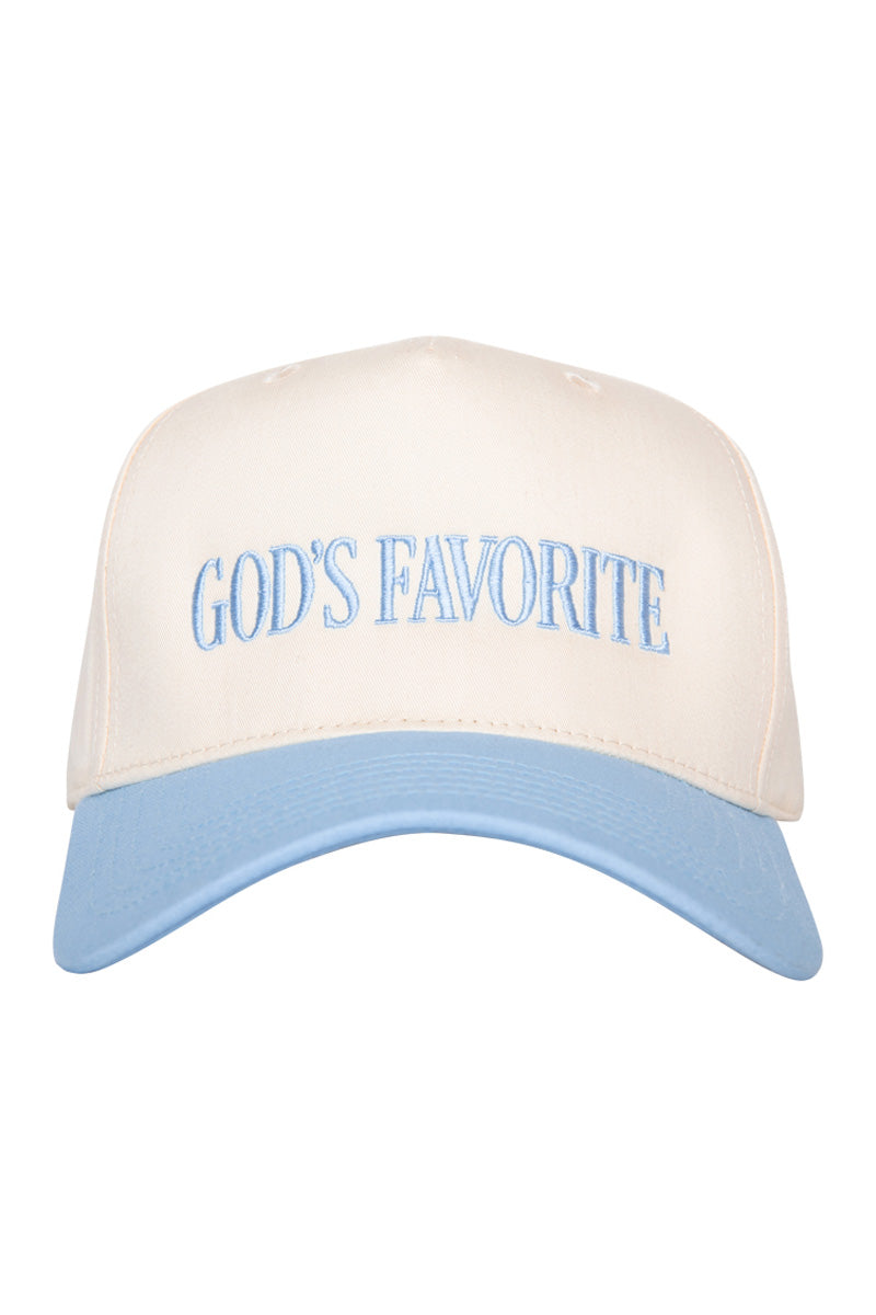Katydid Gods Favorite Blue Vintage Trucker Hat