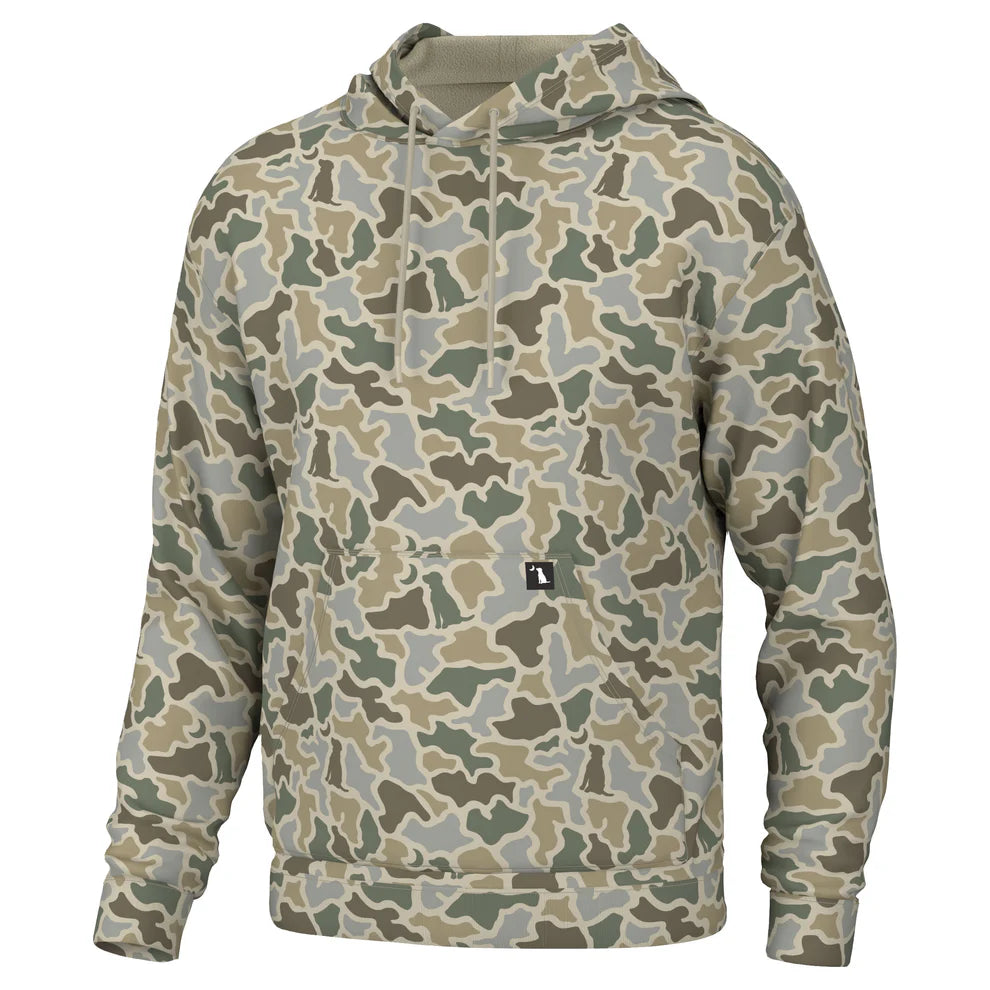 Local Boy Outfitters Hilltop Hoodie - Sand Dog and Moon Camo - L1300033-SDMC