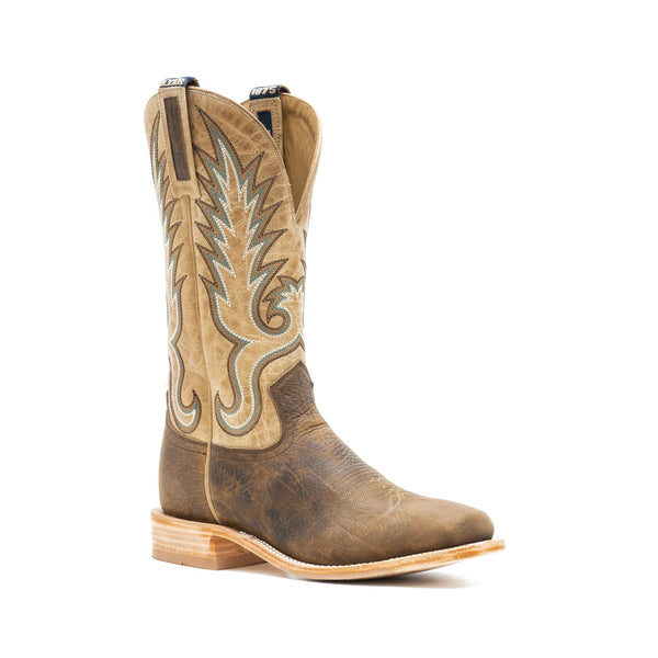 Hyer Mens Kincaid Tan Broad Square Toe Boot-HM11043